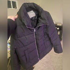 Able Black Quilted Jacket